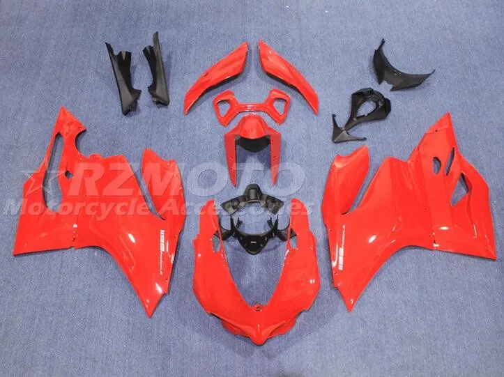 

New ABS Whole Fairings Kit Fit For DUCATI 899 1199 PANIGALE 2012 2013 2014 12 13 14 Bodywork Set Custom Red Glossy