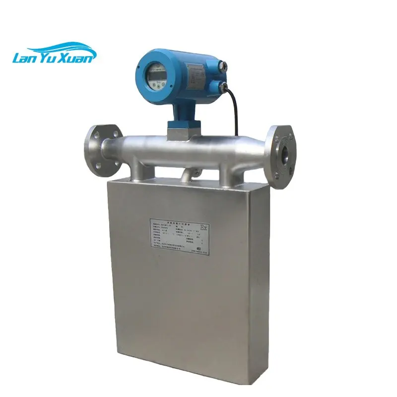 

DN1 High Precision Measuring Nitrogen Oxygen Measurement Instrument Coriolis Gas Mass Flow Meter