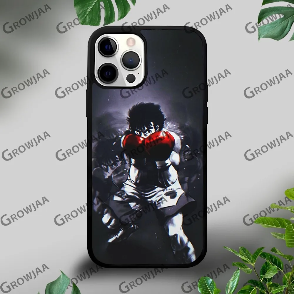Чехол для телефона H-Hajime No Ippo из аниме iPhone 16 15 14 13 12 11 Pro Xs Max Mini Plus Celulares Hard Funda