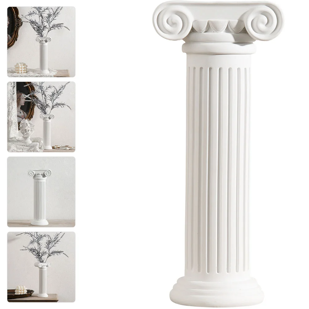 

Roman Column Vase Pillars Weddings Pots Outdoor Plants Flowers Columns Decorative Stands Road Guiding Prop Centerpiece