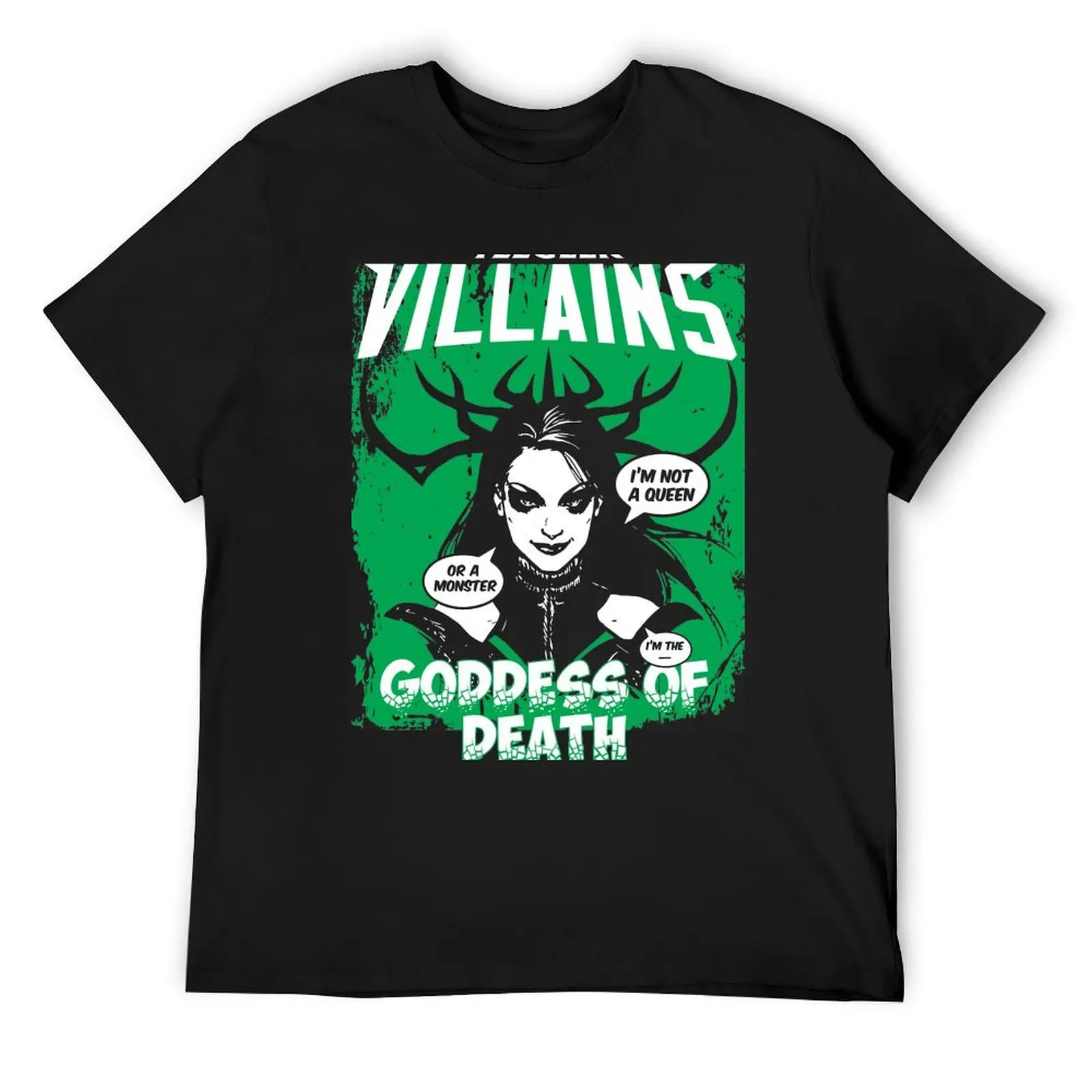 Футболка TeeGeek Villain: Hela рубашки с рисунком винтажная белая футболка для мальчиков и