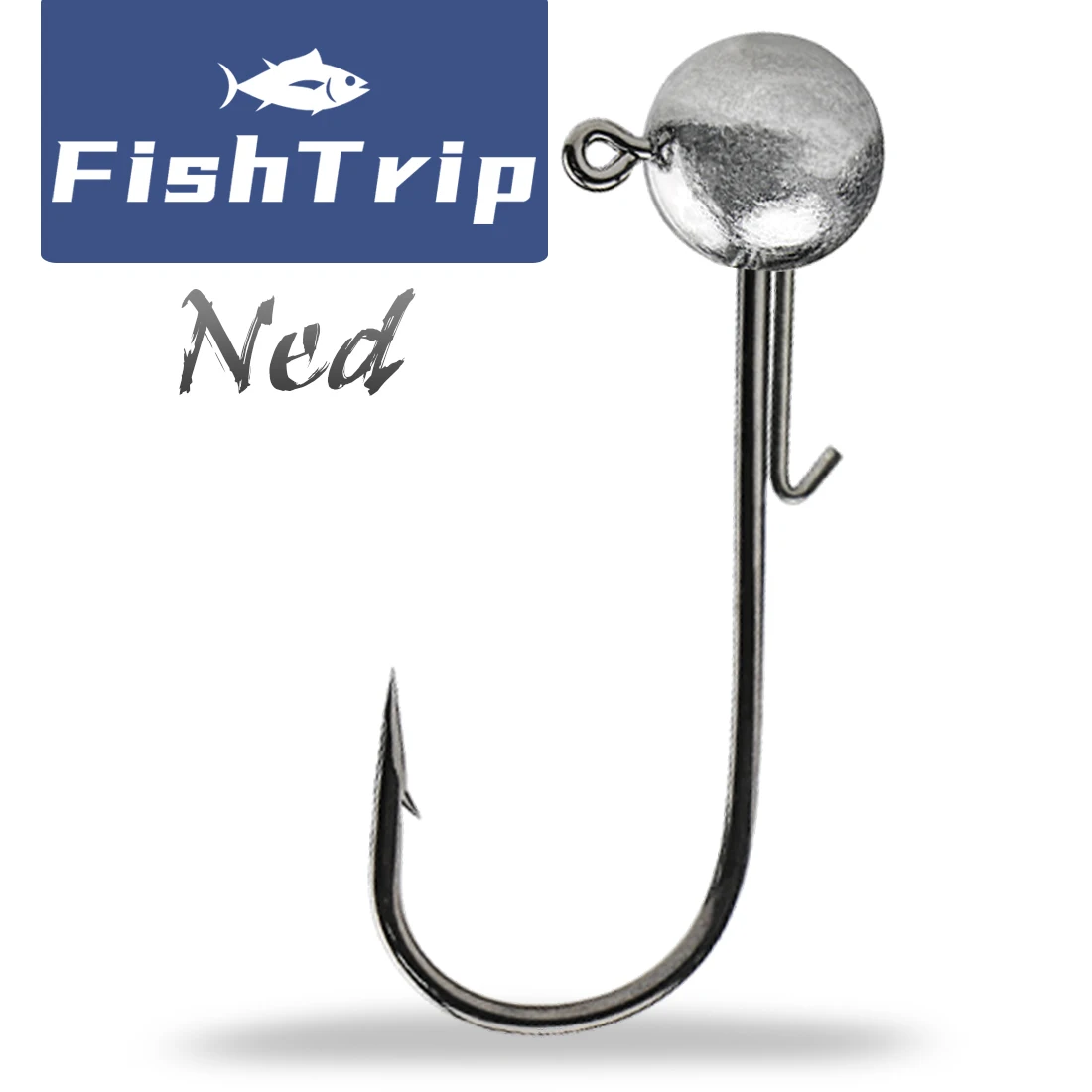 

FishTrip 2g~17g Ned Rig Jig Heads Soft Lures Worm Hooks Weedless Jig Head for Freshwater & Saltwater