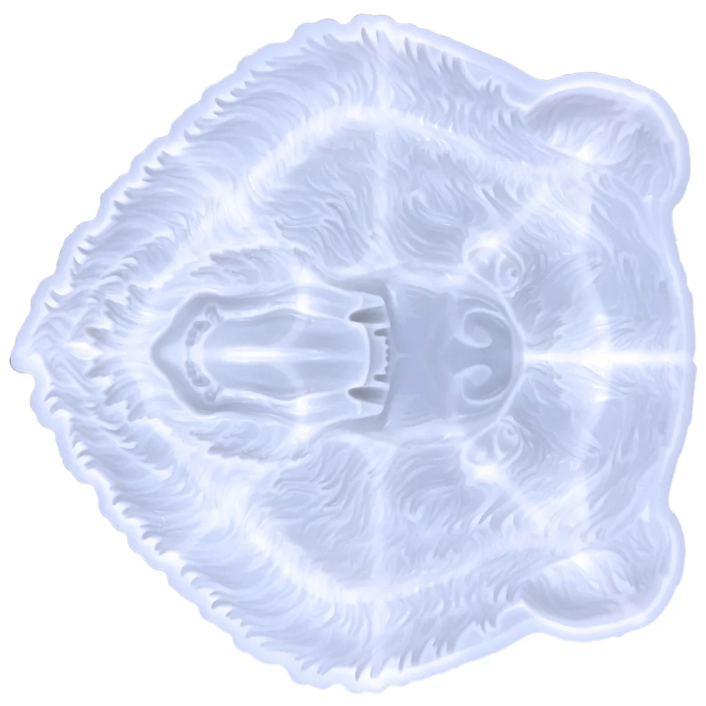 

Head Silicone Molds Mold Animalwall Resin Decor Castingsoap 3D Epoxy Diy Plaque Sculpture Fondant Craft Making Shape Home