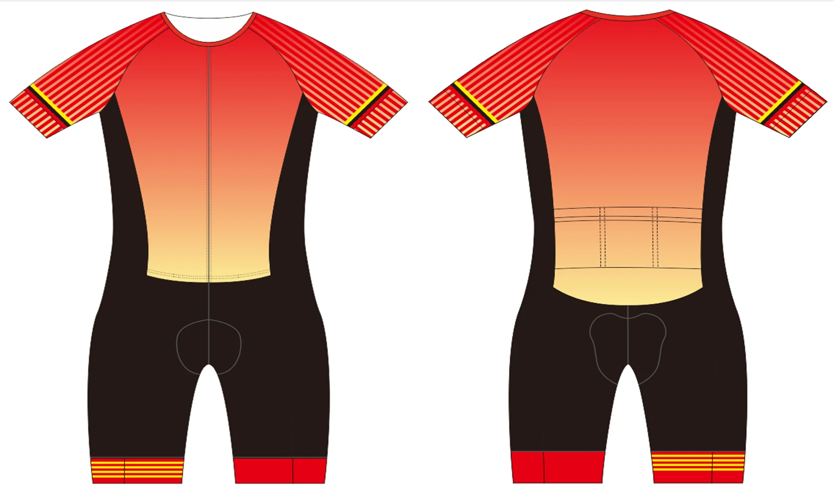 

2022 The Latest Cycling Jerseys Triathlon Skinsuits For Jumpsuit Drysuits Pro Team Bicycle Clothing With Zipper