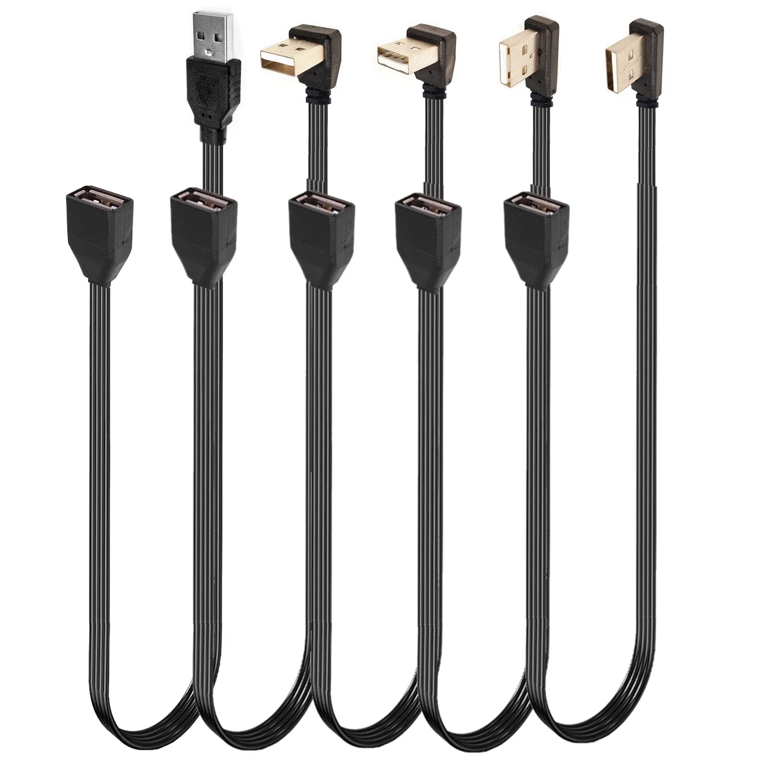 5 см 10 20 30 50 100 90 градусов вверх вниз левый и правый угловой удлинительный кабель USB