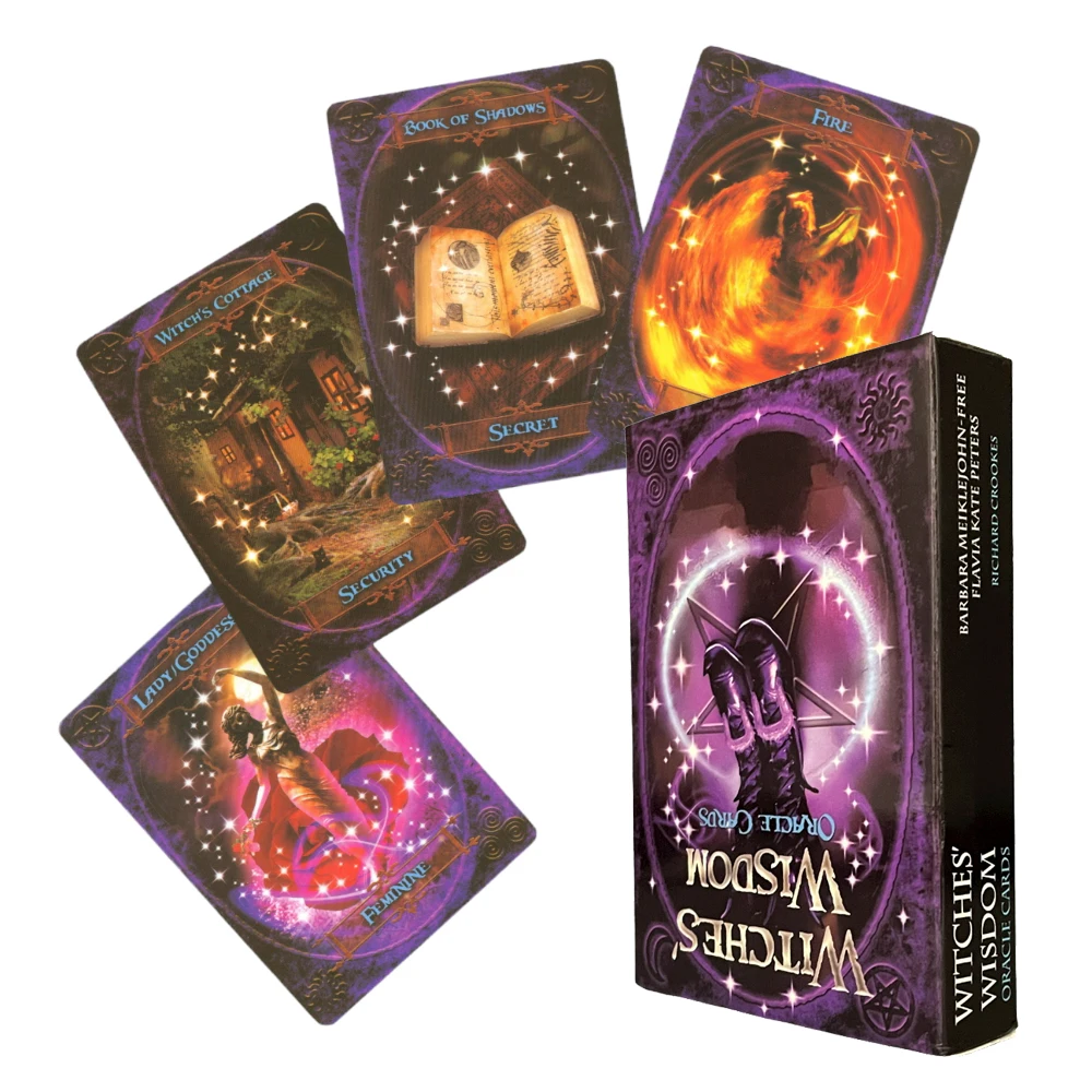 Ведьма Новинка Таро коробка для друзей карты колода судьба настольная игра