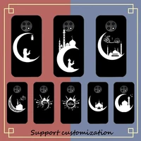 muslim mosque moon phone case for redmi 8 9 9a for samsung j5 j6 note9 for huawei nova3e mate20lite cover