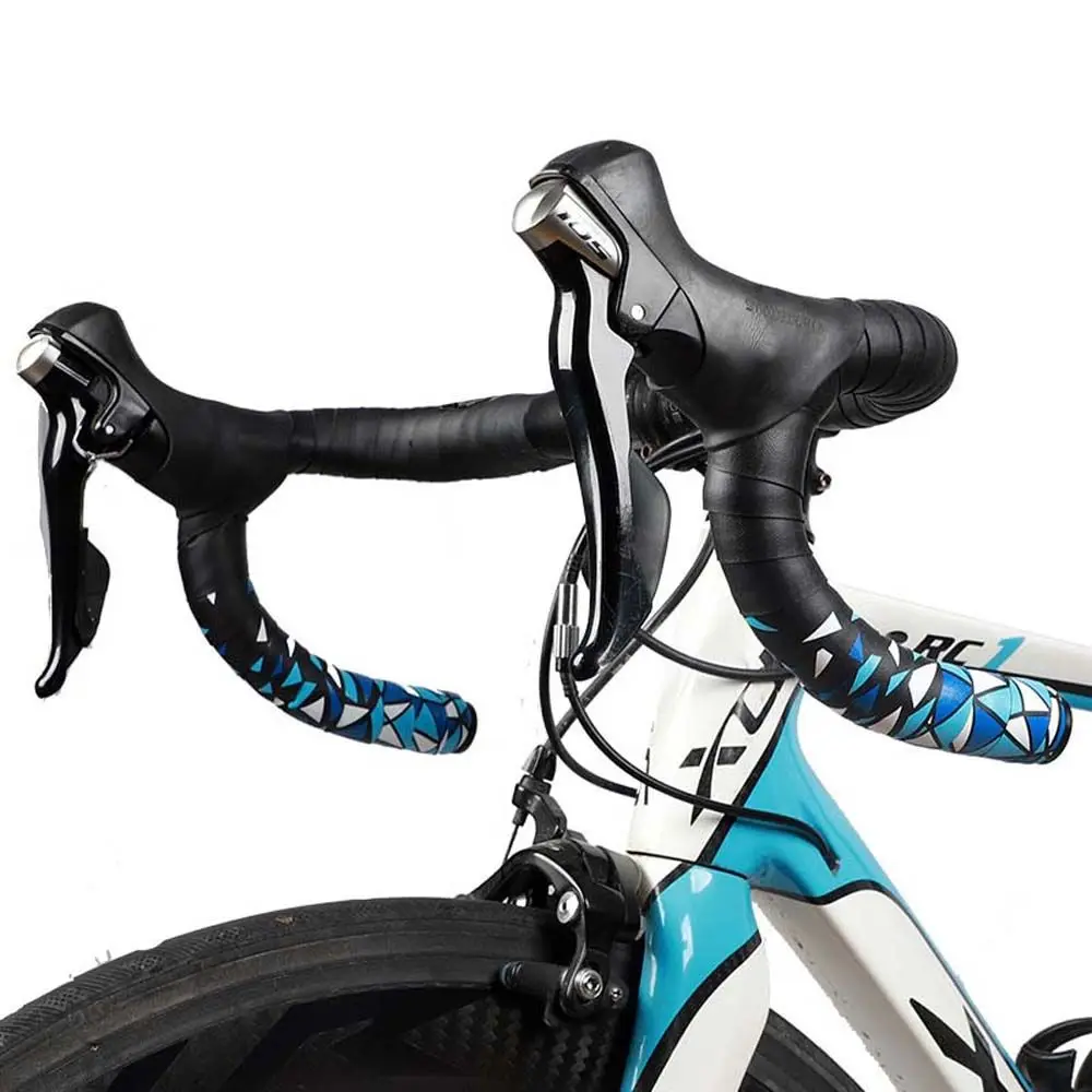 

Damping EVA + PU With 2 Bar Plug Non-Slip Bicycle Accessories Bicycle Handlebar Tape Handle Bar Belt Bike Bar Tape