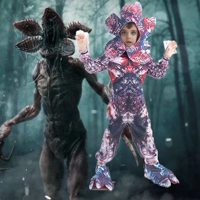 

Новинка, костюмы на Хэллоуин для мальчиков, комбинезон с незнакомым демогроном для мальчиков, косплей, Пурим, карнавал, вечеривечерние для ролевых игр