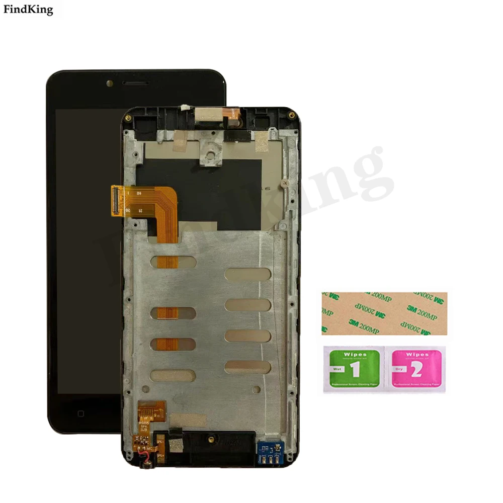 5-дюймовый ЖК-дисплей старт 4G для Jinga Start Lte с рамкой замены | Мобильные телефоны и