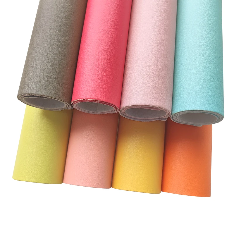 

30*135CM Solid Matte Color Embossed Faux Leather Fabric for Making Shoe/Bag/DIY Accessories/Handbag