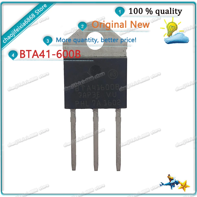 5 шт./лот! Флейта BTA41600B флейта Triacs 40A 600V |