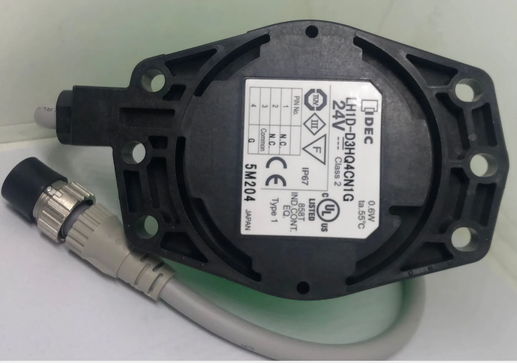 IDEC Япония Hequan LH1D-D3 HQ 4CN1R1PW10RGYA сферическая световая лампа