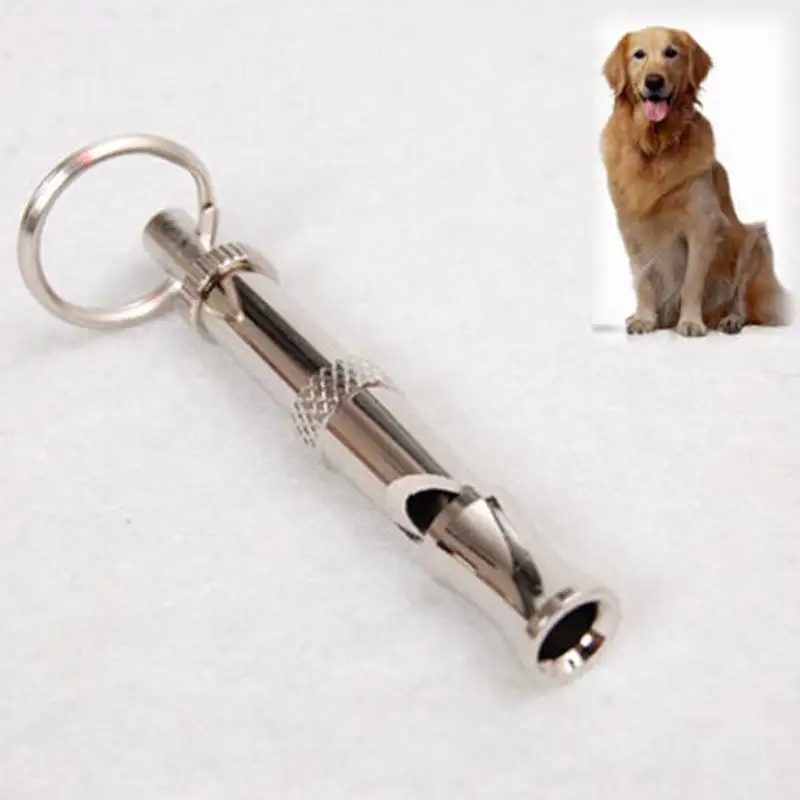 

Pet Dog Training Whistle High Frequency Ultrasonic Whistle Adjustable Barking-quiet Obedience Tool Dog Accessories Supplies