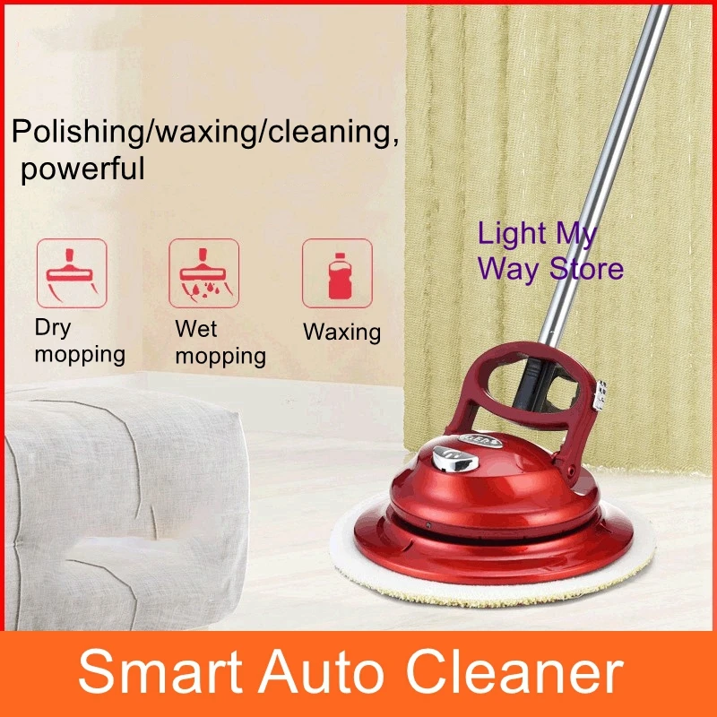 Home wireless mop electric cleaning machine wipe the floor tile glass roof waxing god automatic cleaning machine