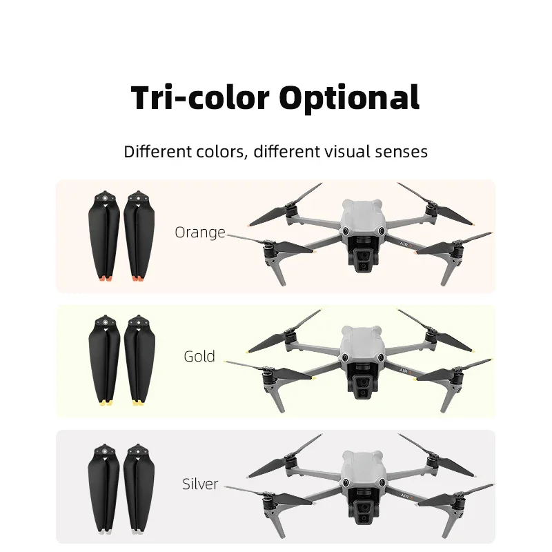 Пропеллер BRDRC для DJI Air 3S/Air 3 легкий сменный реквизит 8747F быстросъемные лезвия