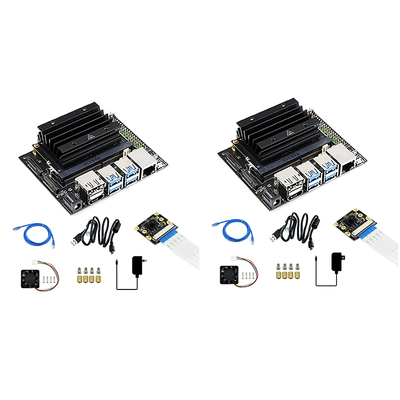 

AI Artificial Intelligence Development Board+Monocular Camera For Jetson Nano Developer Kit 4GB+16GB EMMC Module