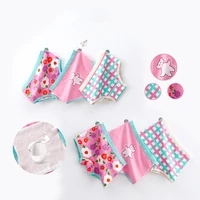 3pcslot kids panties 7 collections chirdrens underwear lovely girls briefs floral grid cute pants baby dots cotton underpants