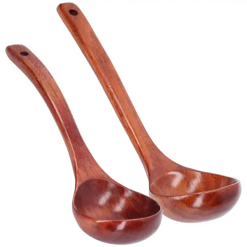 

Wood Soup Spoons Sturdy Wooden Spoon for Restaurant