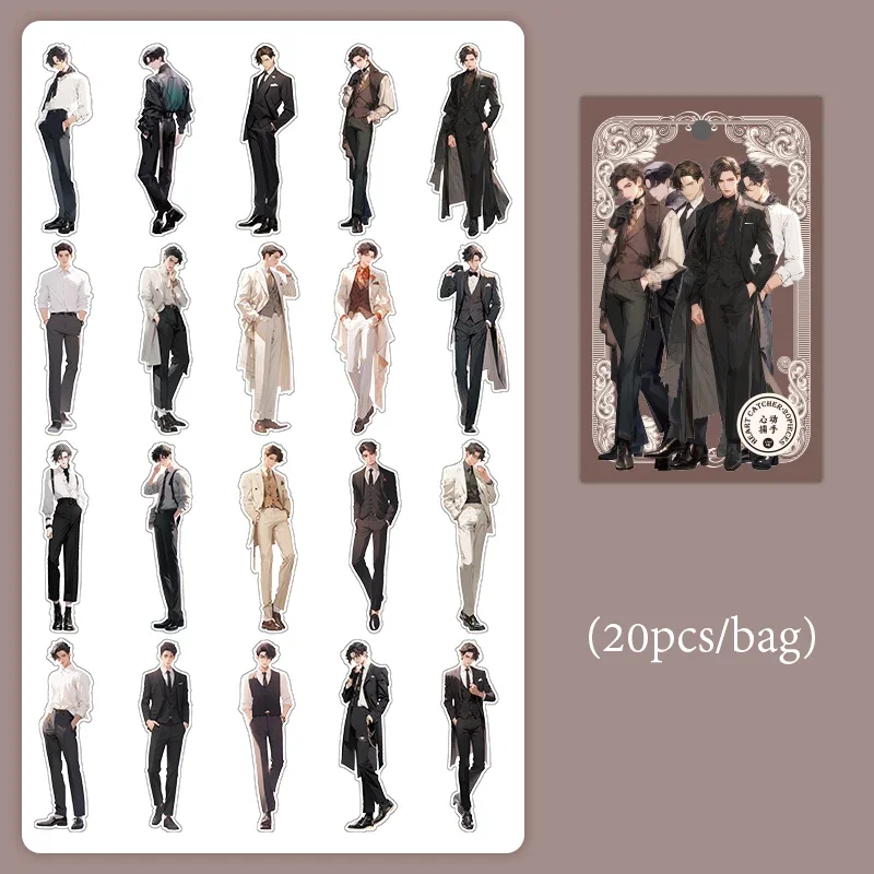 

Набор стикеров Mr. Paper