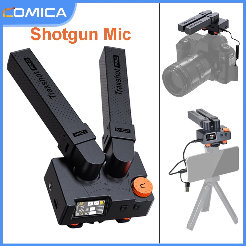 ΠΠΈΠΊΡΠΎΡΠΎΠ½ Comica Traxshot PRO Π΄Π»Ρ Canon Nikon Sony DSLR ΠΊΠ°ΠΌΠ΅ΡΡ ΡΠ΅Π»Π΅ΡΠΎΠ½Π° ΠΏΠ»Π°Π½ΡΠ΅ΡΠ° ΠΊΠΎΠΌΠΏΡΡΡΠ΅ΡΠ° Π²ΠΈΠ΄Π΅ΠΎΠ·Π°ΠΏΠΈΡΠΈ ΠΈΠ½ΡΠ΅ΡΠ²ΡΡ ΠΠΈΠΊΡΠΎΡΠΎΠ½ Comica Traxshot PRO Π΄Π»Ρ Canon Nikon Sony DSLR ΠΊΠ°ΠΌΠ΅ΡΡ ΡΠ΅Π»Π΅ΡΠΎΠ½Π° ΠΏΠ»Π°Π½ΡΠ΅ΡΠ° ΠΊΠΎΠΌΠΏΡΡΡΠ΅ΡΠ° Π²ΠΈΠ΄Π΅ΠΎΠ·Π°ΠΏΠΈΡΠΈ ΠΈΠ½ΡΠ΅ΡΠ²ΡΡ