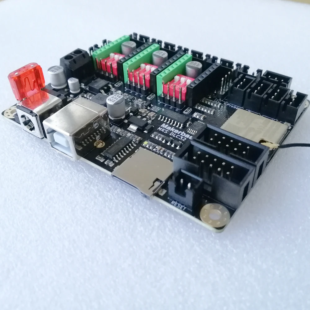 Makerbase MKS DLC32 V2.1 материнская плата с ЧПУ GRBL 32 бита Автономный контроллер Φ сенсорный