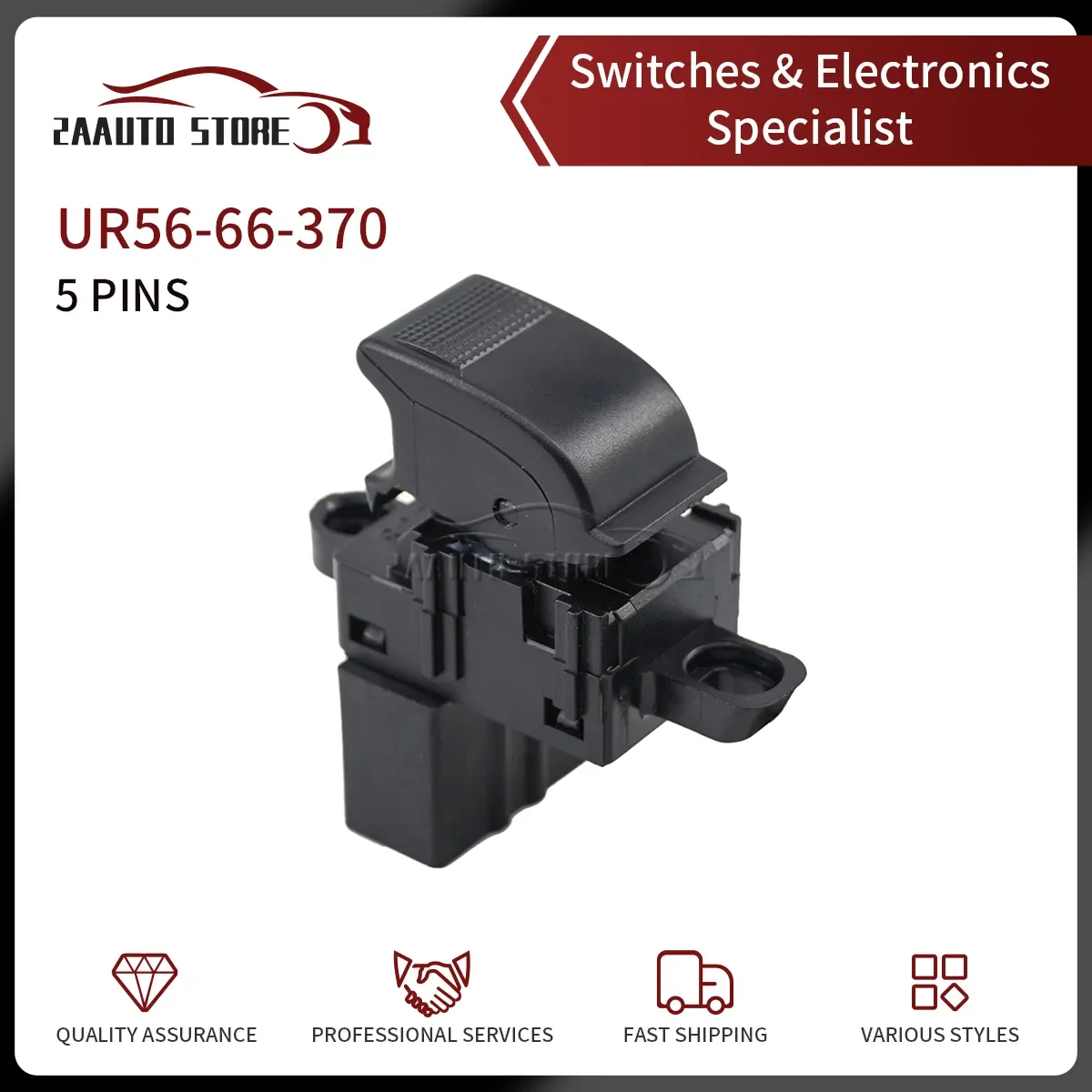 

Кнопка управления стеклом автомобиля UR5666370 для Mazda BT50 2009-2012 для Ford Ranger 2006-2012 UR56-66-370