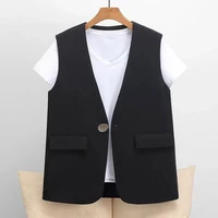 ladies v neck elegant ol vest business professional ladies tops office formal workwear jackets