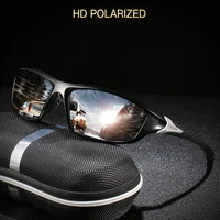 luxury men polarized sunglasses driver mens driving goggles male sun shades mirrored sunglasses vintage fishing sport glasses