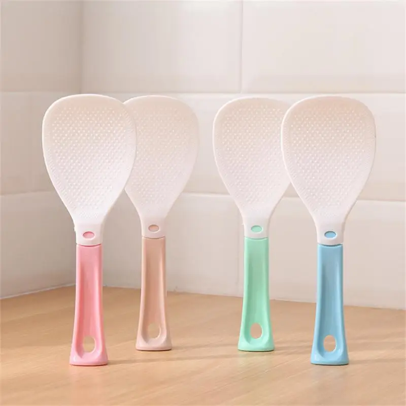 

Rice Spoon Vertical Rice Spoon Food Grade Creative Rice Cooker Spoon Household Non-stick Rice Spoon Simple And Fashionable Thick