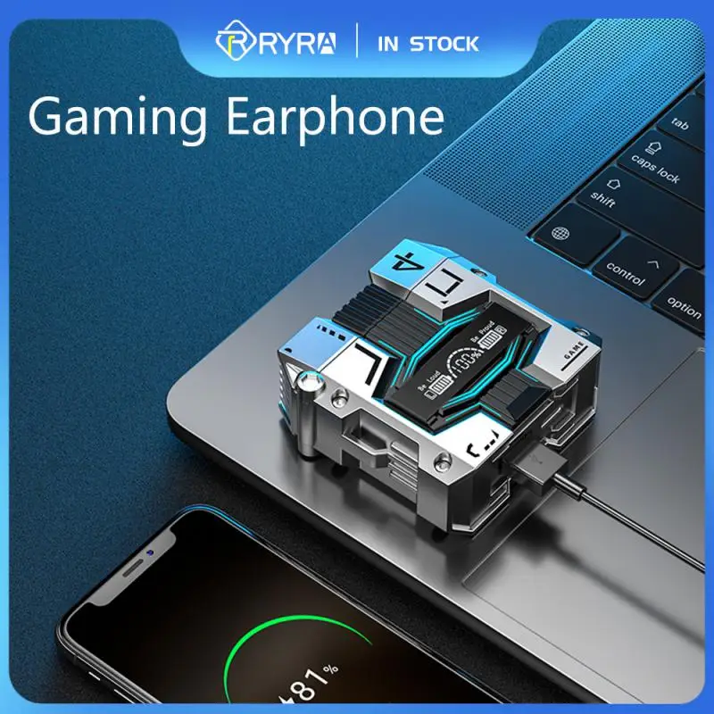 

TWS-наушники RYRA игровые с поддержкой Bluetooth, IPX7, 8 мм