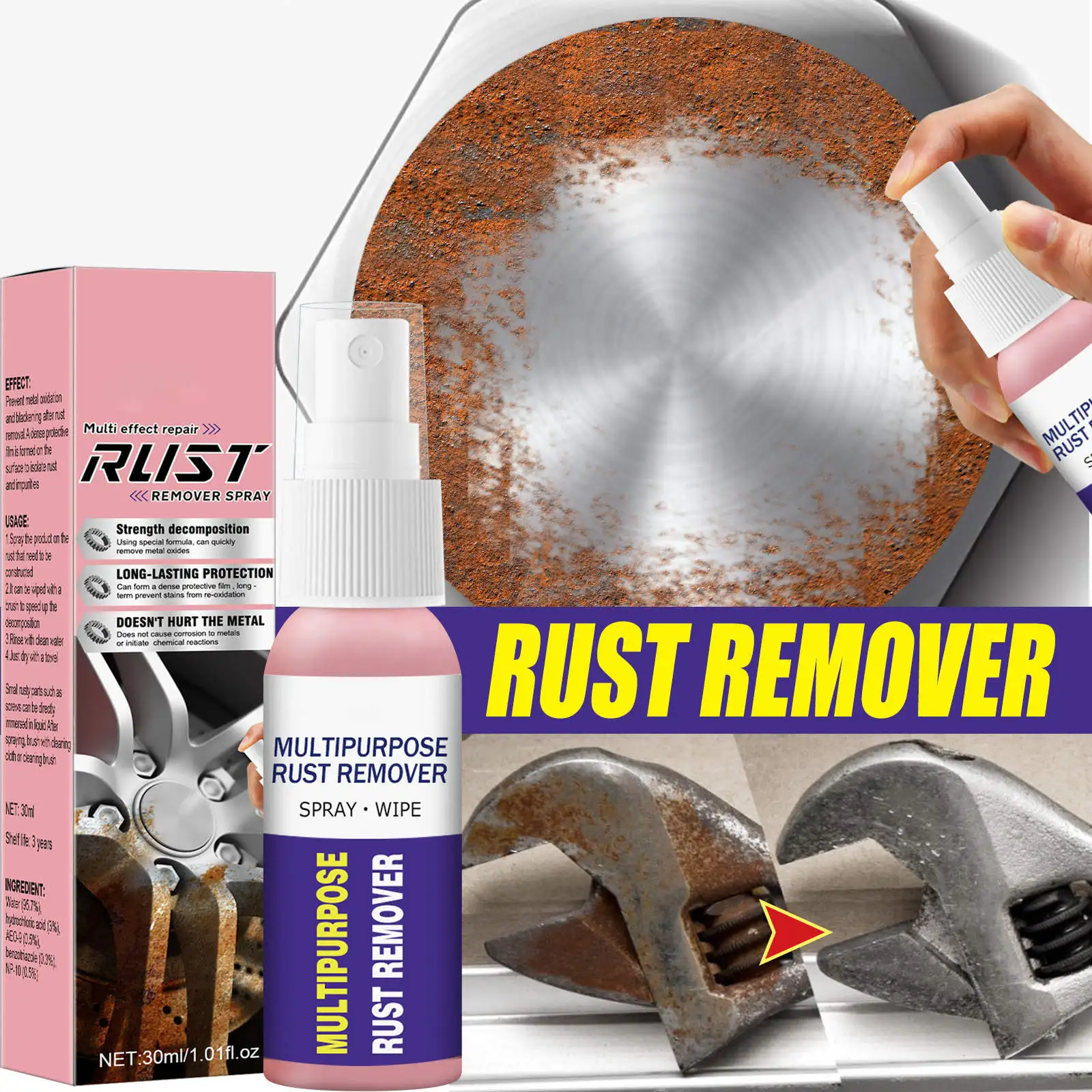 Rust cleaner spray как пользоваться фото 50