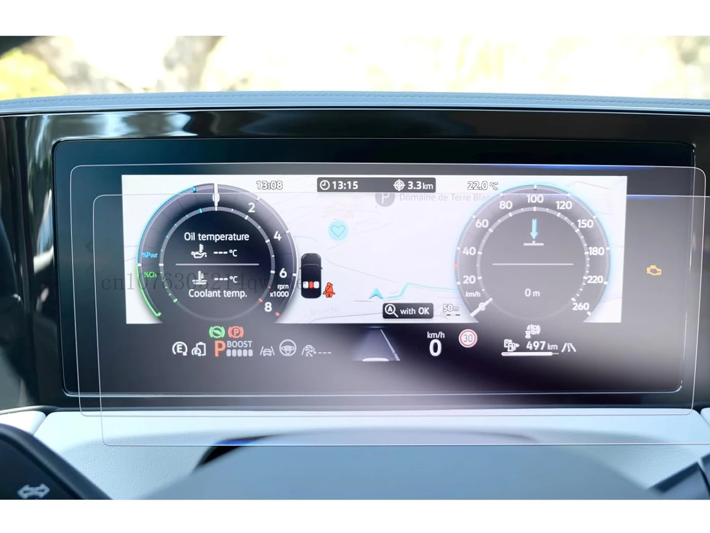 2 шт. защитная пленка для VW Passat B9 2024 2025 10 25 дюйма