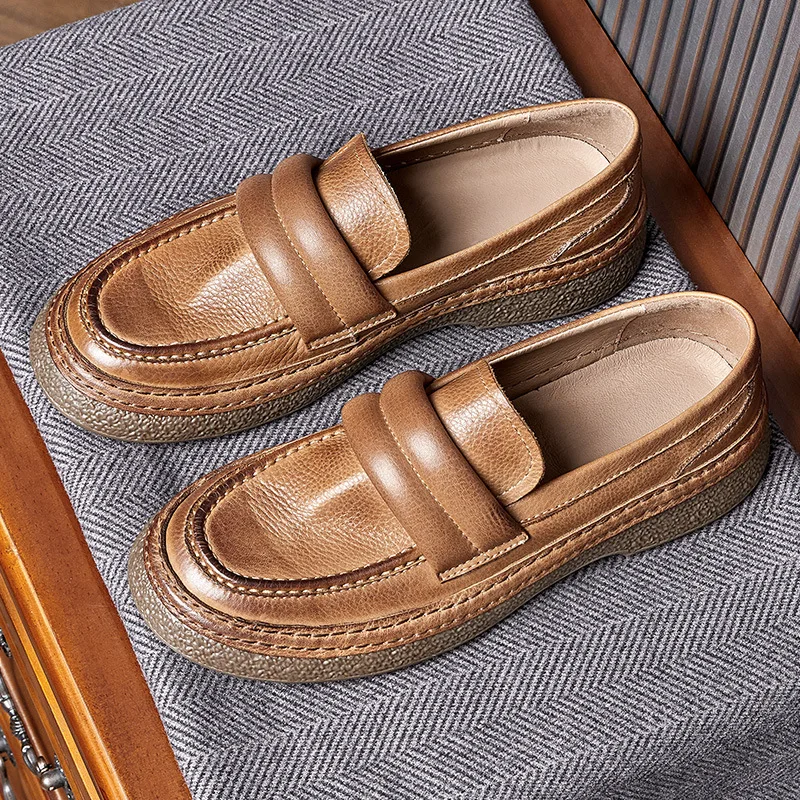 

Recommand! Leisure Men Must Have Super Soft Slip On Driving Loafers Gentlemen High Eed Simple Office Flat Shoes