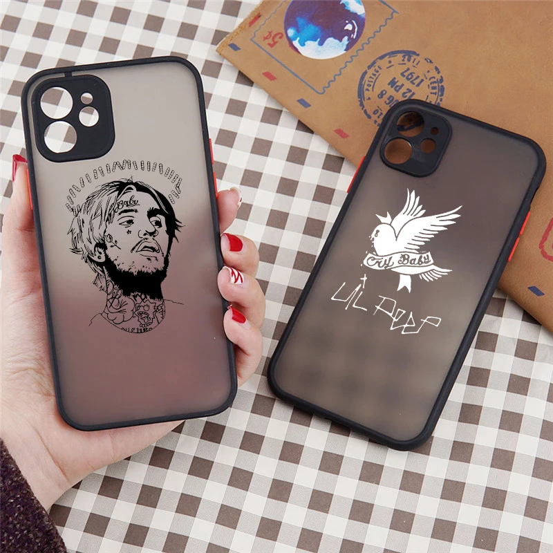 Phone Case for IPhone 11 Pro MAX 7 8 Plus X SE XR XS XS MAX 14 13 Cover Lil Peep Hellboy Love Coque Shell for IPhone 12 Pro Max