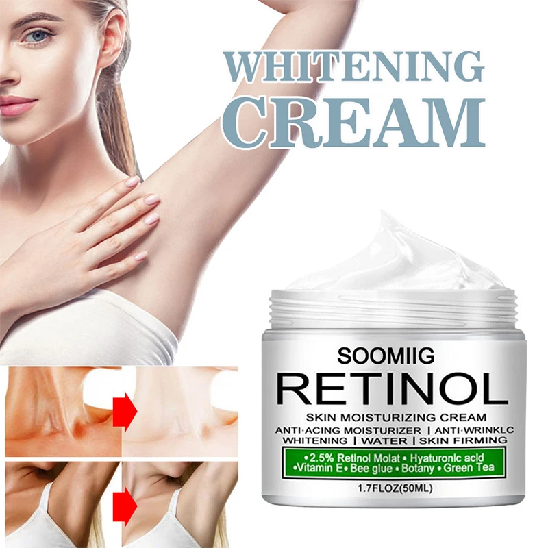 

Women's whole body whitening cream armpit legs knee elbow private parts whitening armpit cream to remove dark spots skin care