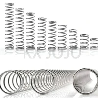 spring stainless steel 304 compression return line diameter 0 60 70 8mm length 10 50mm 10pcs
