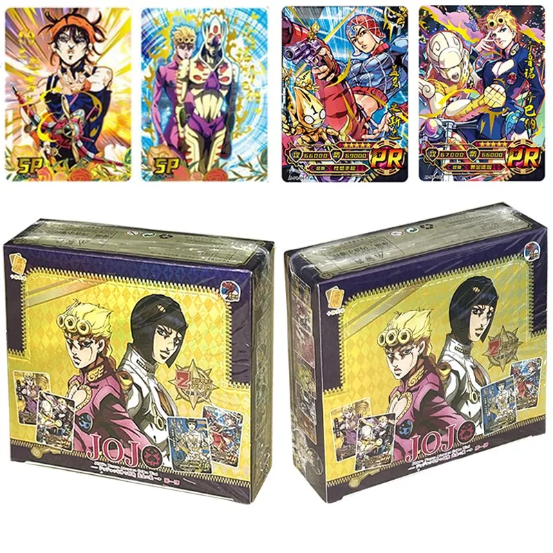 

Anime Jojo Bizarre Adventure Jojo Pr Characters Collection Cards Kids Toys Hobby Game Collectibles For Family Children Gifts