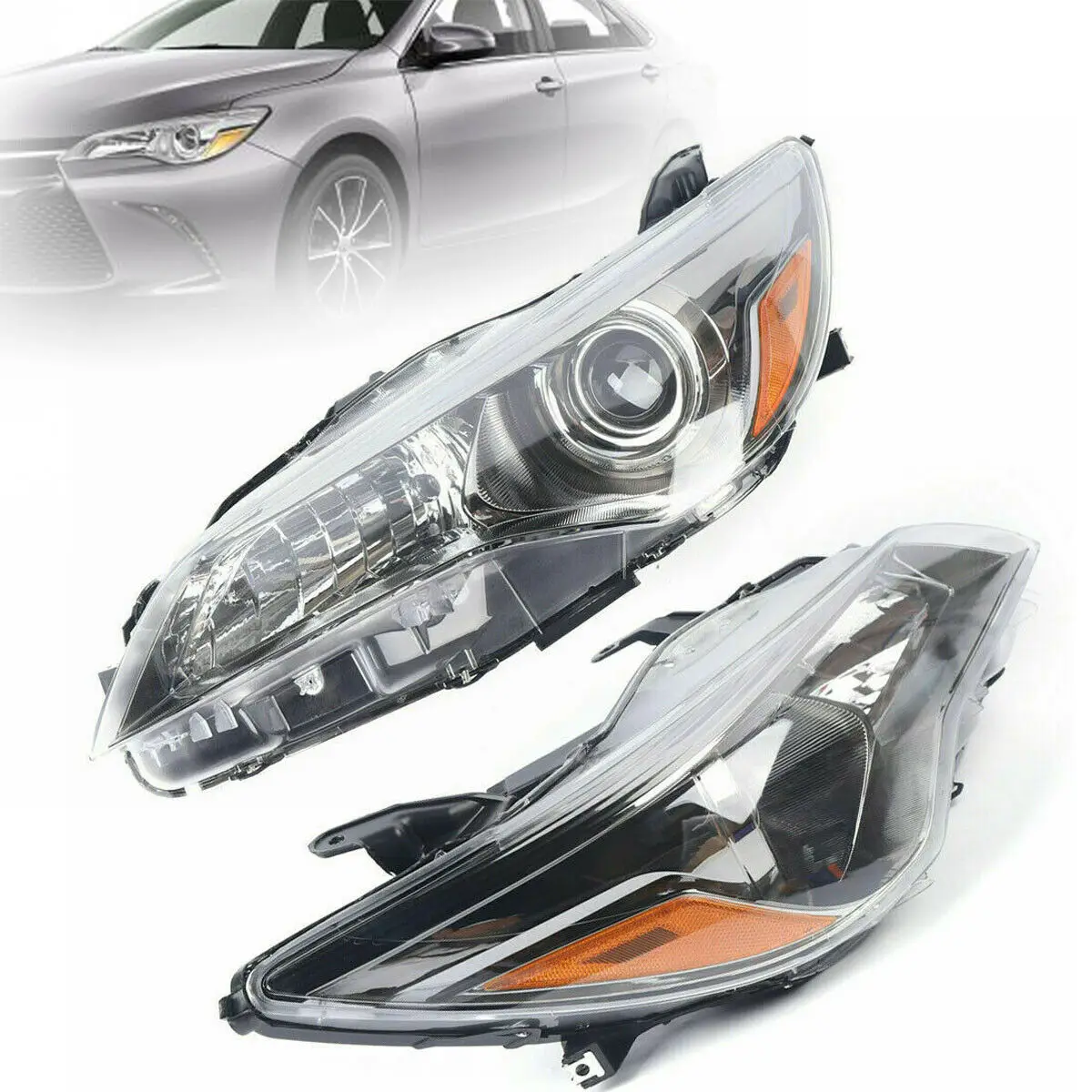 

Фара в сборе, подходит для 2015 2016 2017 Toyota Camry, правая и левая стороны пассажирского водителя, Детские фары