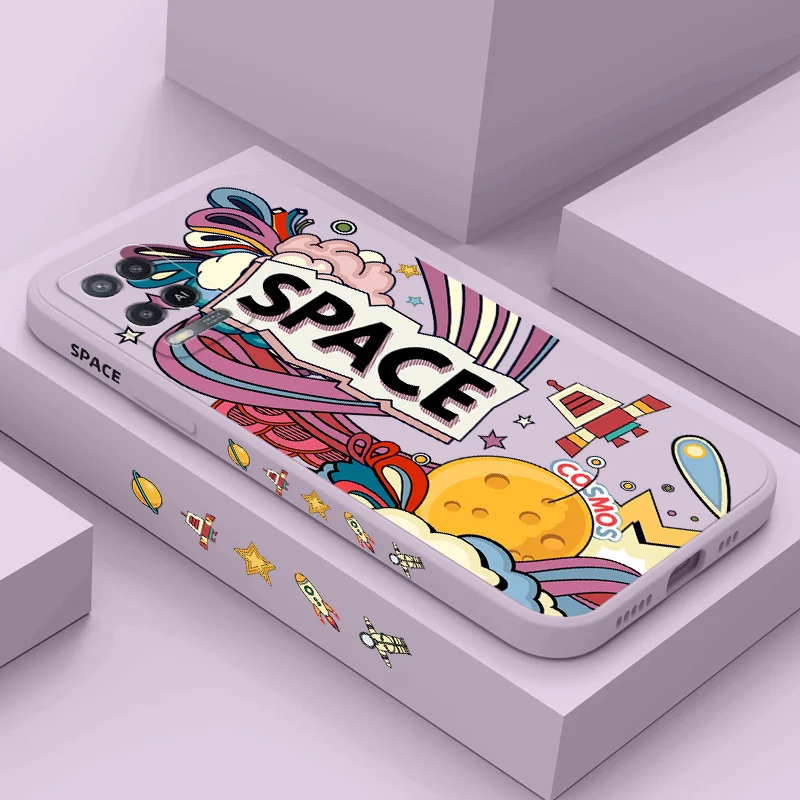 

Cool Universe Phone Case For OPPO A54 A74 A57 A77 A96 A76 A36 A95 A12 A15 A15S A16 A16K A9 A5 2020 Reno 8 8Z 7 7Z 6 5 Pro 4G 5G