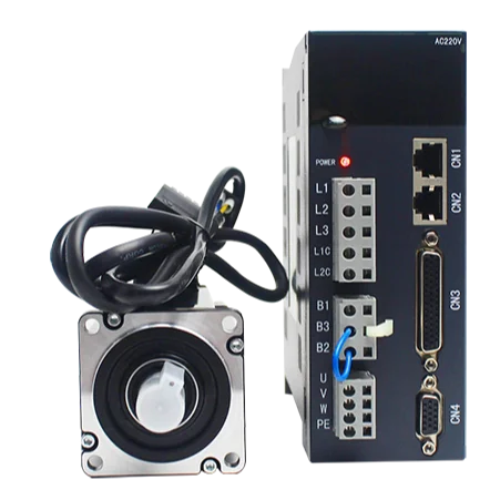 LICHUAN Servos 200 Вт Nema24 60 мм 2500PPR ~ 240 В комплект драйверов серводвигателя LCMT-02L-60M00630 +A4