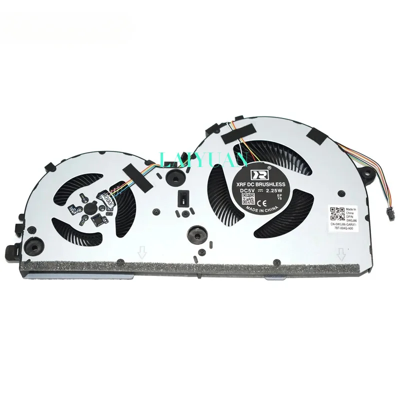 5F10S13887 Новый системный вентилятор для Ideapad L340-15IRH Gaming 81LK L340-17IRH 81LL