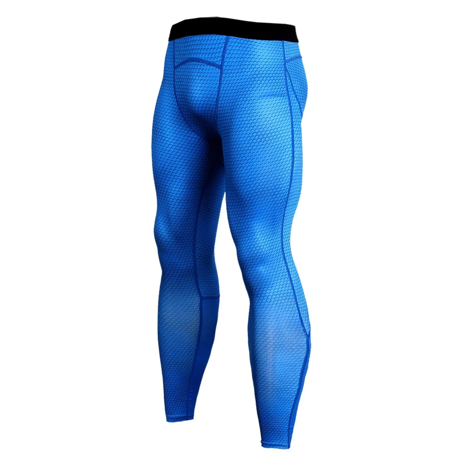 

Men's Solid Pant Line Design Fitness Running Training Pant Breathable Quick-drying Pants Tights Stretch Trouser