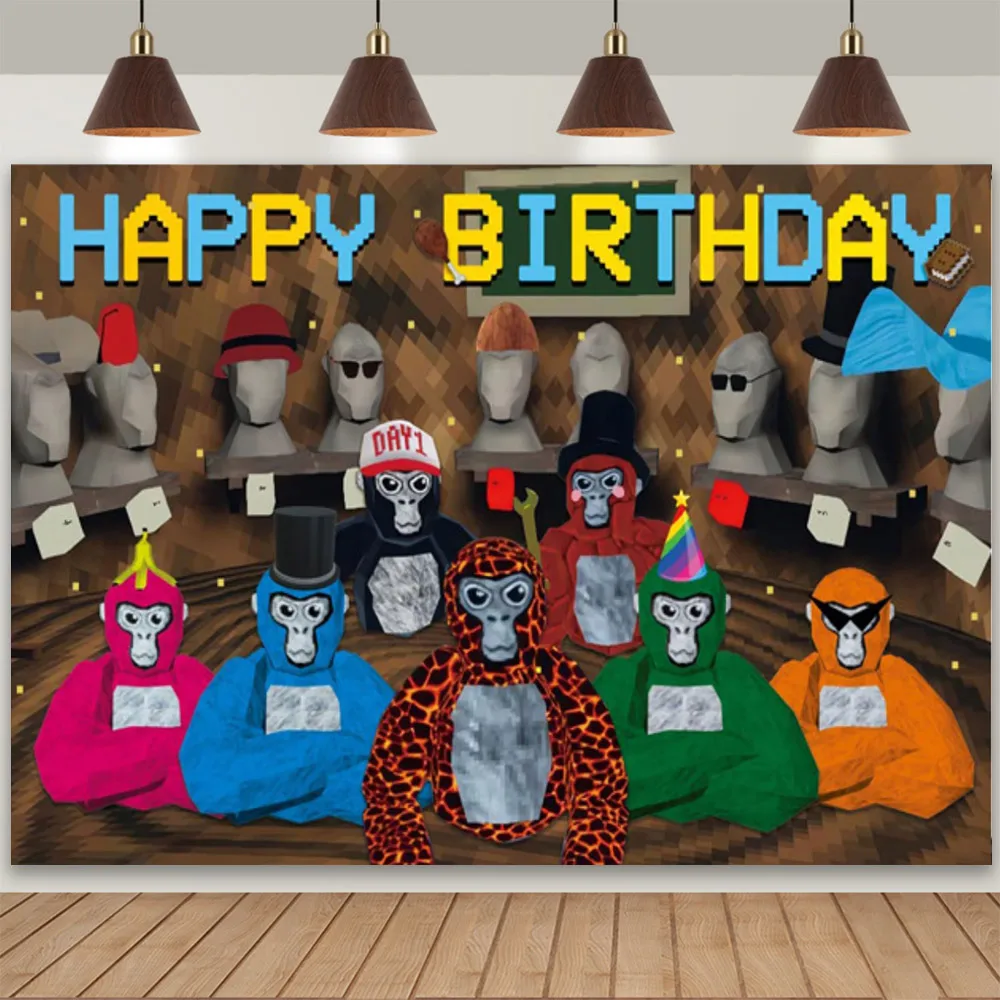 

Детский декор для дня рождения Горила