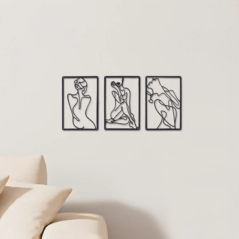 3 шт. декоративные линии для ванной комнаты