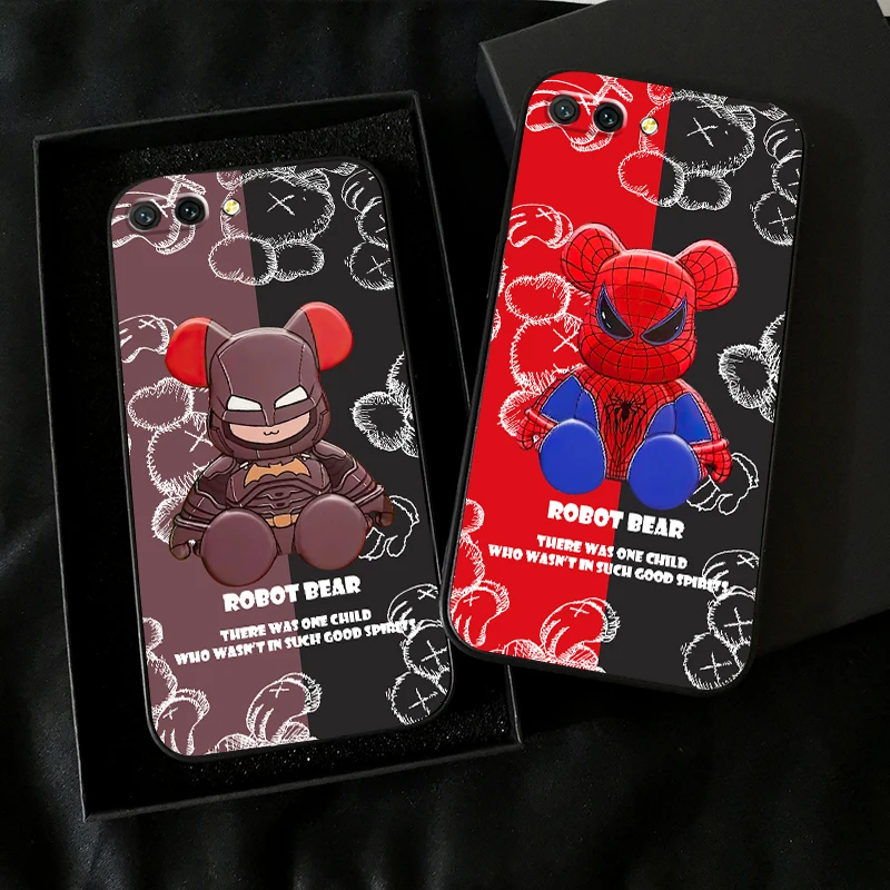 

Marvel Cute Spiderman Venom Bear For Huawei Honor 10X 9X Lite Pro For Honor 10 10i 9 9A Phone Case Coque Soft Funda Back