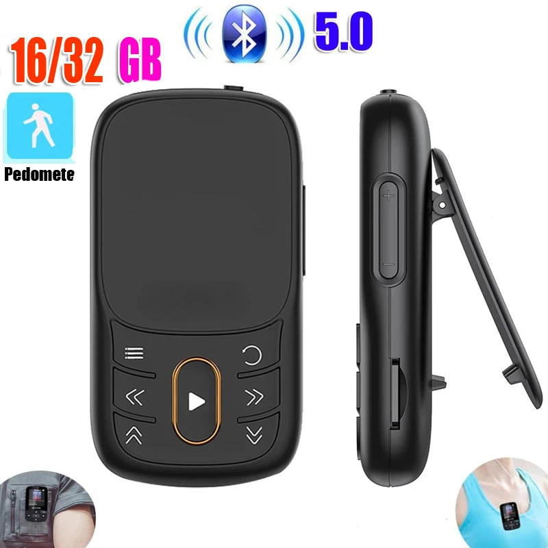 

Mp3-плеер X68 спортивный с поддержкой Bluetooth, 16-32 Гб