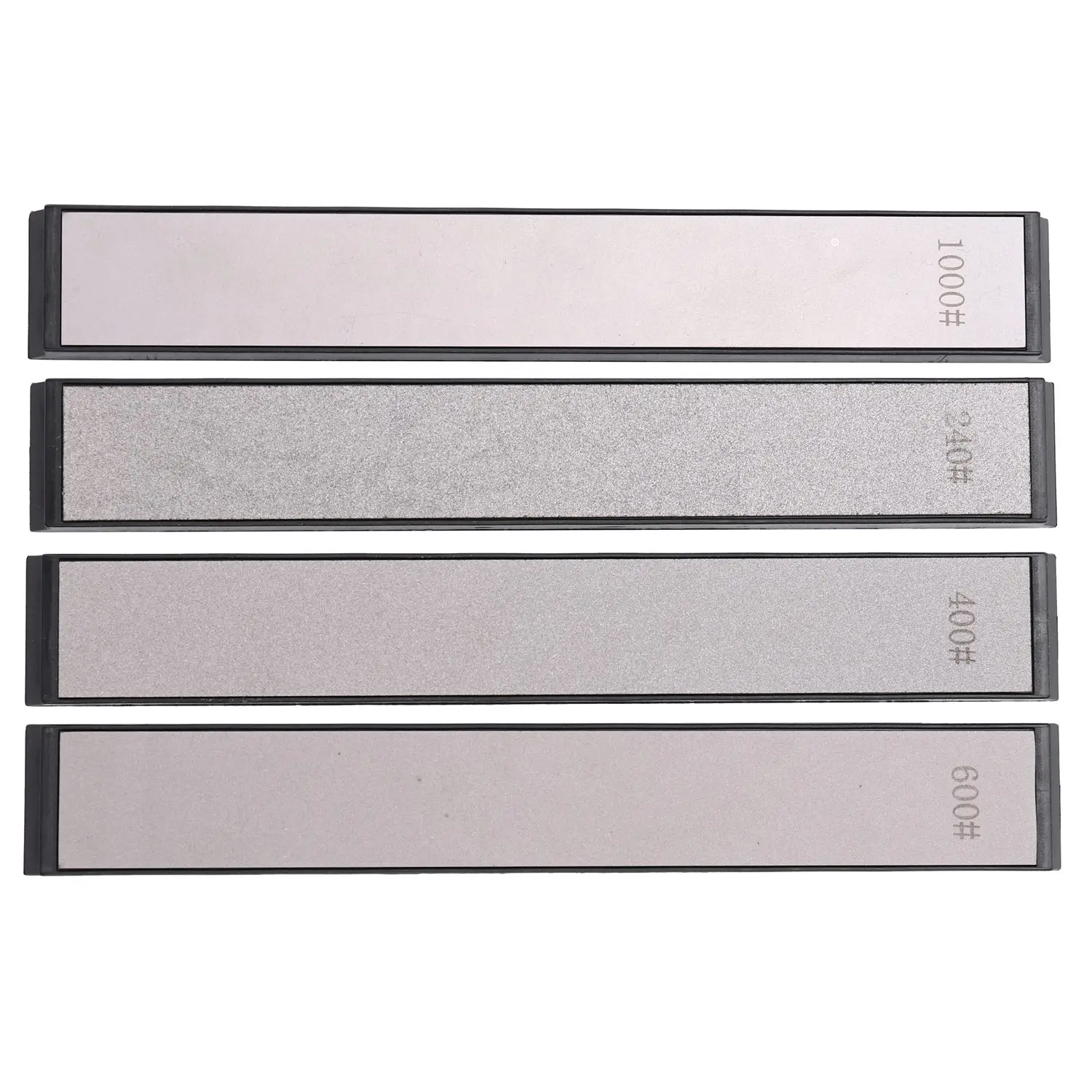 

240 400 600 1000 Grain Diamond Sharpening Angle Grindstone Sharpening Professional Sharpener Tool Bar 4 Pack