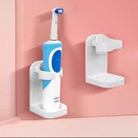 creative traceless stand rack organizer electric wall mounted holder space saving toothbrush holder bathroom accessories