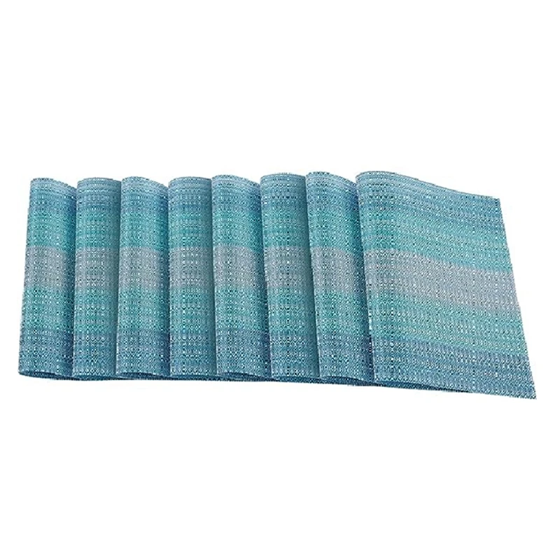 

Heat Resistant Placemats Set Of 8 Placemats For Dining Table Indoor Outdoor Table Mats For Kids